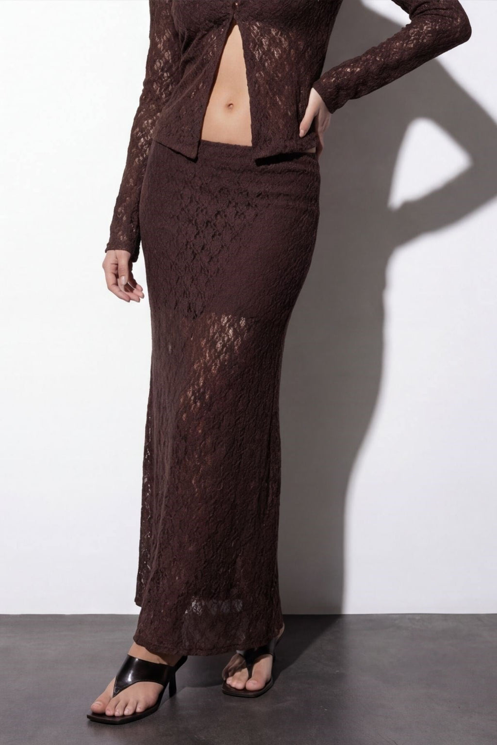 Brown Lace